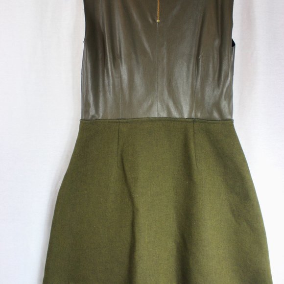 Zara vegan leather dress - Picture 2 of 3